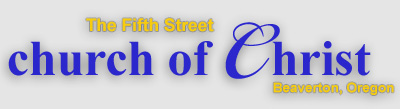 Fifth Street church of Christ